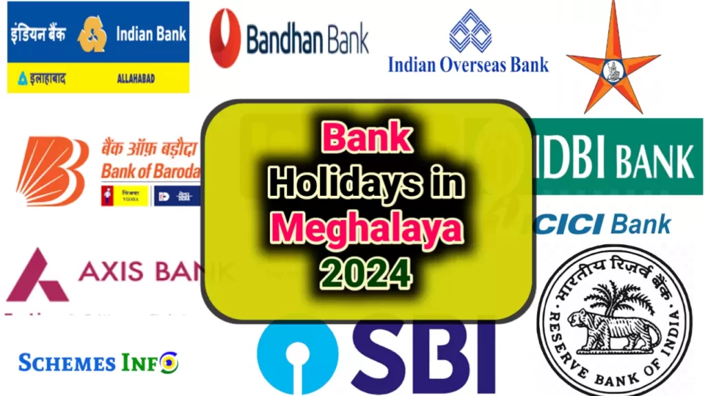 List of Bank Holidays in Meghalaya 2024