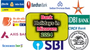 List of Bank Holidays in Mizoram 2024