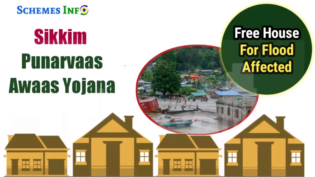 Sikkim Punarvaas Awaas Yojana - free housing for flood affected people